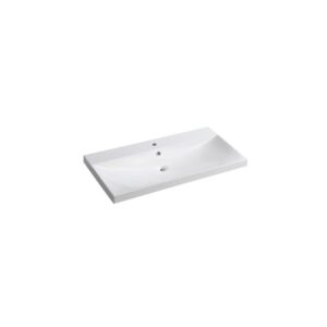 Lavabo a consolle mobile bagno 80x35cm - Lc23