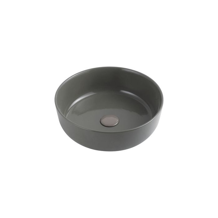 Lavabo d'appoggio - Slim 01 385mm grigio cemento