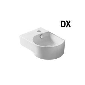 Lavabo a parete vasca destra 40,5x27cm - Lp92