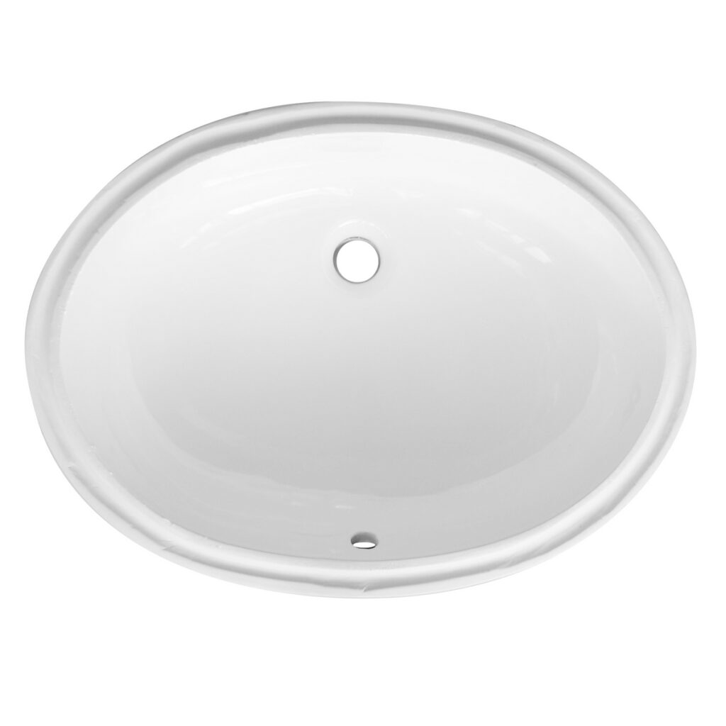 Lavabo sottopiano senza foro rubinetto 57x42cm - LT74