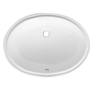 Lavabo sottopiano senza foro rubinetto 57x42cm - LT74
